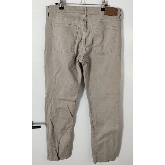 Mott and Bow Slim Jeans Mens 32x31 Tan Beige Stretch Denim - Picture 2 of 7